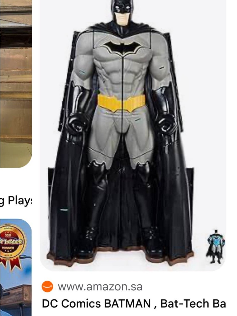 DC Batman Bat-Tech Batcave Giant Transforming Playset 33” Spin Master